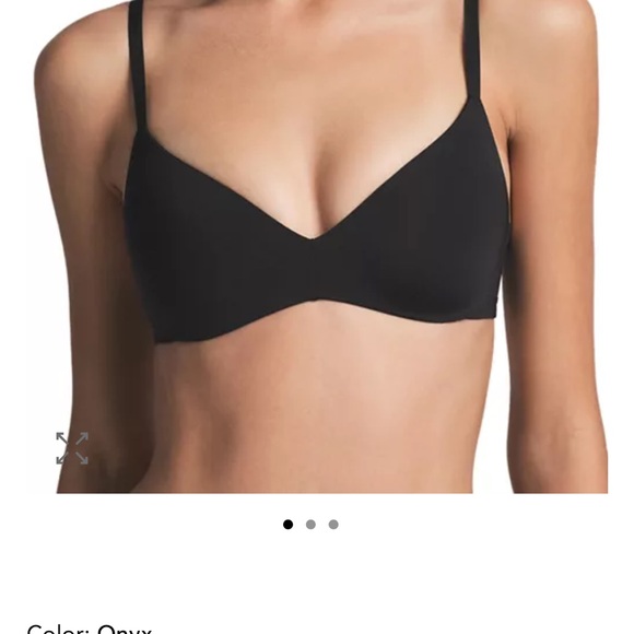 NWT SKIMS Wireless Form Push up Bra/ black/34DD - Picture 3 of 4